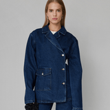 OpéraSPORT - Victoria Denim Blazer, Blue Denim