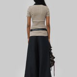 ELIA SEAMLESS POLO - STRIPES