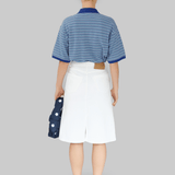 NEO UNISEX POLO - BLUE STRIPES